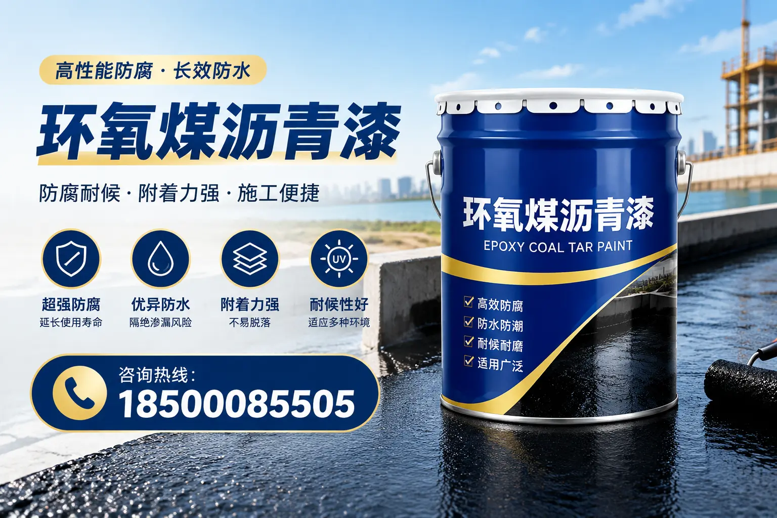 环氧煤沥青漆的优势与应用解析，适合丽江企业选择